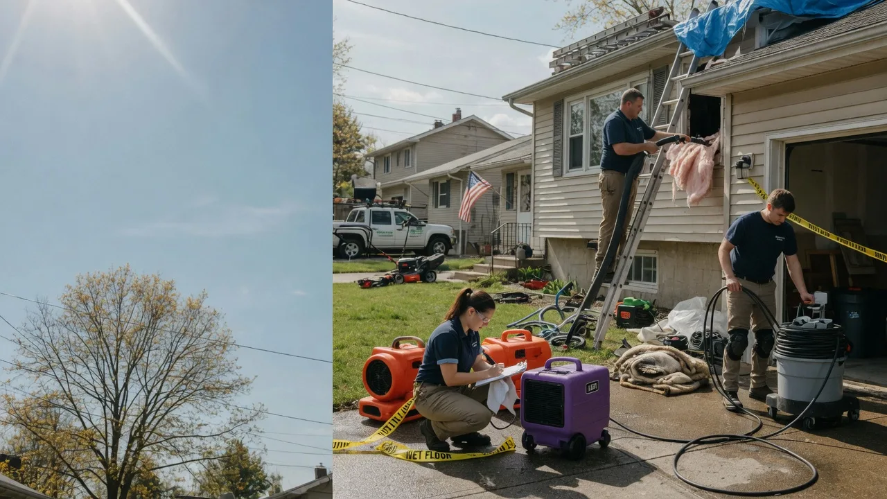 Emergency Water Removal in Fairfield, OH near me